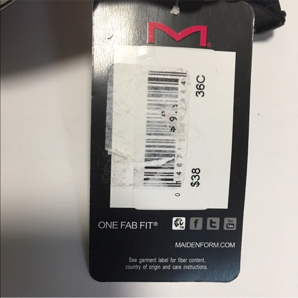 BRA MAIDENFORM DEMI COVERAGE ZEBRA PRINT 36C NWT - Picture 9 of 12